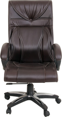 Ks chairs Leatherette Office Arm Chair(Brown) 
Ks chairs Leatherette Office Arm Chair(Brown)