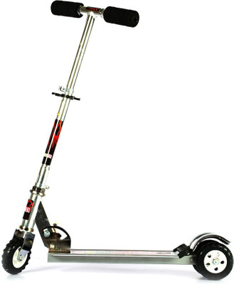 Toygully Tractor Wheels Scooter(Silver)