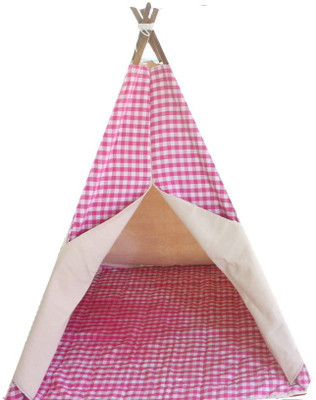 weaverbird fabrics PINK PLAID TEEPEE(Beige, Pink)
weaverbird fabrics PINK PLAID TEEPEE(Beige, Pink)