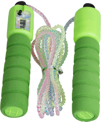Brecken Paul Counting Meter Freestyle Skipping Rope(Green)(Green)