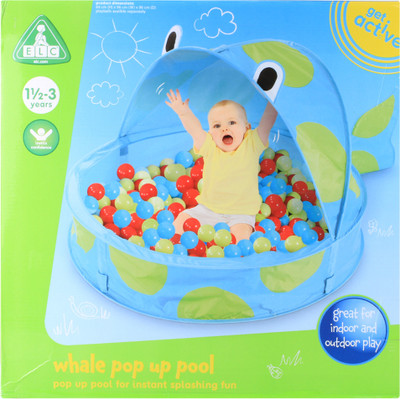 Early Learning Centre Whale Pop Up Pool(Blue)