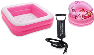 Flying Toyszer Play Box Inflatable Pool, Kiddie Hello Kitty Chair with Air Pump(Multicolor)
Flying Toyszer Play Box Inflatable Pool, Kiddie Hello Kitty Chair with Air Pump(Multicolor)