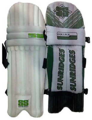 SS College MX Men's (39 - 43 cm) Batting Pad(White, Men)