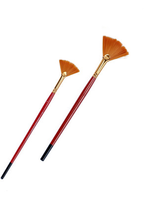 Vardhman Fan Paint Brush(golden)