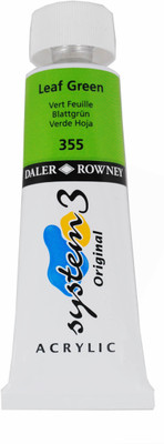 Daler Rowney System 3 Acrylic Color Tube(Leaf Green)
Daler Rowney System 3 Acrylic Color Tube(Leaf Green)