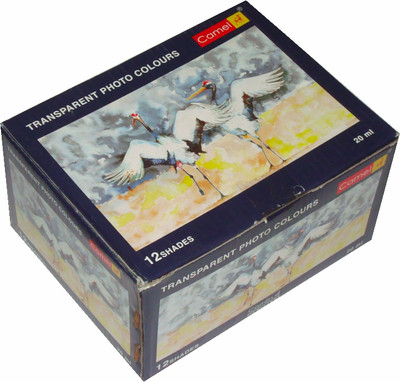 Camlin Transparent Photo Colours Bottle(Set of 12, Transparent)