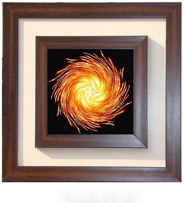 Lila Painting DVL- L- 678 With Wooden Frame Canvas Art(18 inch X 18 inch)