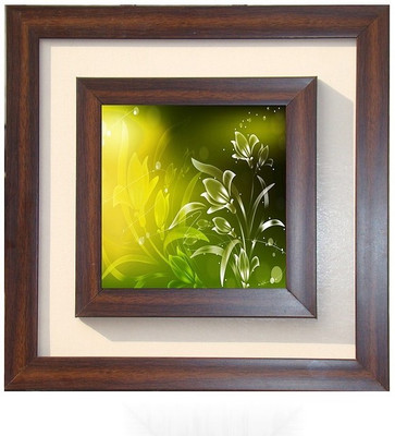 Lila Painting DVL- S- 298 With Wooden Frame Canvas Art(12 inch X 12 inch)