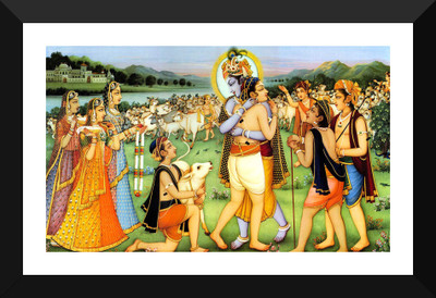 Tallenge - Indian Art - Lord Krishna Unites With Sudama At Vrindavan- Krishna Collection - Framed A3 Size Poster Paper Print(17 inch X 12 inch, Framed)
Tallenge - Indian Art - Lord Krishna Unites With Sudama At Vrindavan- Krishna Collection - Framed A3 Size Poster Paper Print(17 inch X 12 inch, Framed)
