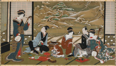 Tallenge Japanese Art - Utagawa Toyoharu - A Winter Party - Small Size Unframed Digital Art Print On Photographic Paper(12 inch X 7 inch, Rolled)
Tallenge Japanese Art - Utagawa Toyoharu - A Winter Party - Small Size Unframed Digital Art Print On Photographic Paper(12 inch X 7 inch, Rolled)