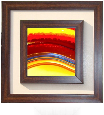 Lila Painting DVL- S-1099 With Wooden Frame Canvas Art(12 inch X 12 inch)