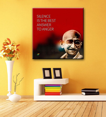 Tallenge - Mahatma Gandhi Motivational Quotes - Silence Is The Best Answer To Anger - Gallery Wrap Canvas Art(15 inch X 15 inch, Gallery Wrap)
Tallenge - Mahatma Gandhi Motivational Quotes - Silence Is The Best Answer To Anger - Gallery Wrap Canvas Art(15 inch X 15 inch, Gallery Wrap)