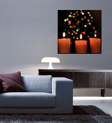 Tallenge Christmas Collection - 3 Burning Candles With Bokeh In Background - Gallery Wrap Canvas Art(15 inch X 15 inch, Stretched)
Tallenge Christmas Collection - 3 Burning Candles With Bokeh In Background - Gallery Wrap Canvas Art(15 inch X 15 inch, Stretched)
