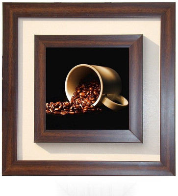 Lila Painting DVL- S- 730 With Wooden Frame Canvas Art(12 inch X 12 inch)