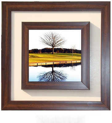 Lila Painting DVL- S- 672 With Wooden Frame Canvas Art(12 inch X 12 inch)
