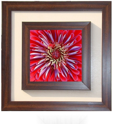 Lila Painting DVL- M-1017 With Wooden Frame Canvas Art(15 inch X 15 inch)