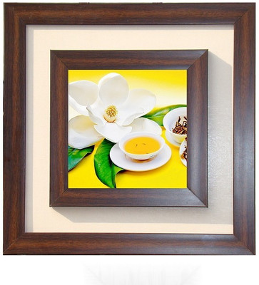 Lila Painting DVL- S-1119 With Wooden Frame Canvas Art(12 inch X 12 inch)