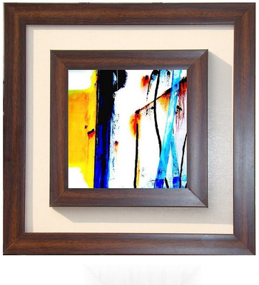 Lila Painting DVL- S-1135 With Wooden Frame Canvas Art(12 inch X 12 inch)
