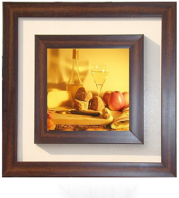 Lila Painting DVL- L-1074 With Wooden Frame Canvas Art(18 inch X 18 inch)