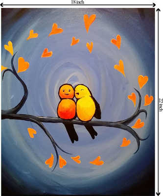 Tied Ribbons True Love_Sheer Innocence Birds unframed Cotton Medium Grain Canvas Roll (Set of 1)(Multicolor)
Tied Ribbons True Love_Sheer Innocence Birds unframed Cotton Medium Grain Canvas Roll (Set of 1)(Multicolor)