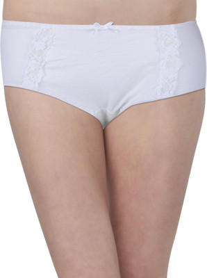 Hey It's Me Women Hipster White Panty(Pack of 1