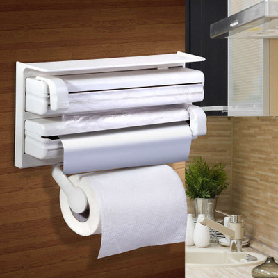 Wonder World ® Multipurpose Kitchen Triple Holder Tissue / Foil/ Cling Wrap Smart Kitchen™ Type-A-674 Paper Dispenser
Wonder World ® Multipurpose Kitchen Triple Holder Tissue / Foil/ Cling Wrap Smart Kitchen™ Type-A-674 Paper Dispenser