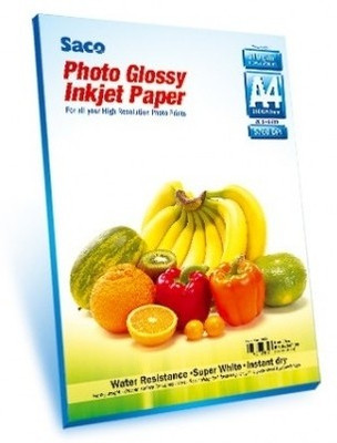 Saco A6-210 GSM Photo Glossy Paper - 50 Sheets Unruled A6 Inkjet Paper(Set of 50, White)
Saco A6-210 GSM Photo Glossy Paper - 50 Sheets Unruled A6 Inkjet Paper(Set of 50, White)