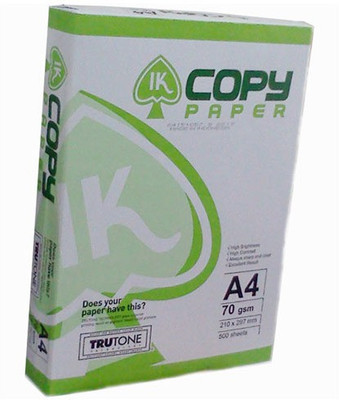 IK Digital Unruled A4 Copy Paper(Set of 1, White)