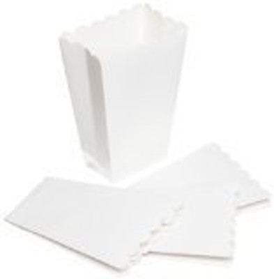 Wilton Solid Party Box(White, Pack of 4)