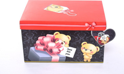 Enwraps Teddy Just For You Gift (1Pc) 17*17*17 (LBHcm) Printed Party Box(Multicolor, Pack of 1)
Enwraps Teddy Just For You Gift (1Pc) 17*17*17 (LBHcm) Printed Party Box(Multicolor, Pack of 1)