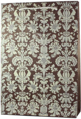 SRIJIN Printed Party Bag(Brown, Pack of 5)