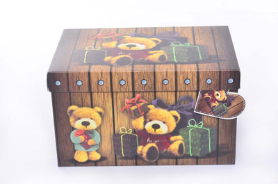 Enwraps Brown Woodprint Teddy Bear For You Gift(1Pc) 25*16.7*14 (LBHcm) Printed Party Box(Multicolor, Pack of 1)
Enwraps Brown Woodprint Teddy Bear For You Gift(1Pc) 25*16.7*14 (LBHcm) Printed Party Box(Multicolor, Pack of 1)