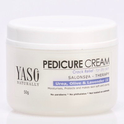 Yaso Naturally Pedicure Cream For Crack Relief 50gm(50 g, Set of 1)
