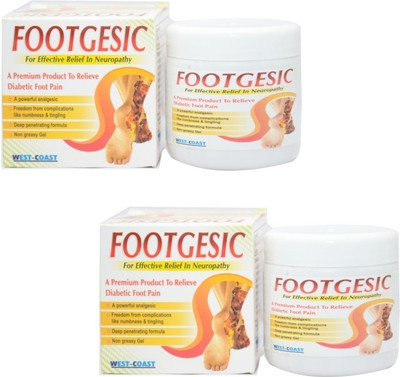 West Coast Footgesic Gel (Pack of 2)(200 g)
