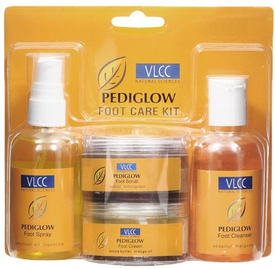 VLCC Pediglow Foot Care Kit(Set of 4)