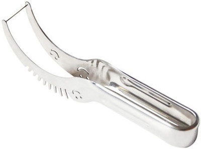 Saleh 9.5"STAINLESS STEEL WATERMELON CORER,SERVER SLICER,CUTTER SPLITTER KITCHEN TOOL Straight Peeler(Silver)
Saleh 9.5"STAINLESS STEEL WATERMELON CORER,SERVER SLICER,CUTTER SPLITTER KITCHEN TOOL Straight Peeler(Silver)