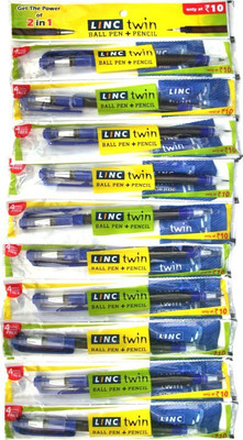 Linc Twin Gel Pen(Pack of 50)