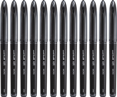 Uni Ball Air Roller Ball Pen(Pack of 12)