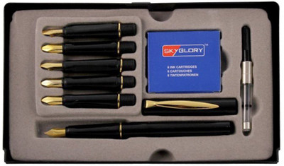 Sky Glory Ink Pens Calligraphy(Pack of 9)
