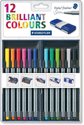 Staedtler Triplus Fineliner Pen(Pack of 24)