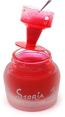 Sailor Sttoria Fire Red Pigment Based Ink Bottle