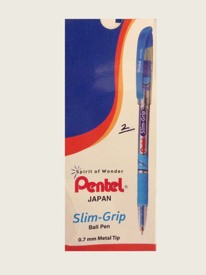 Pentel slim grip Ball Pen(Pack of 10)