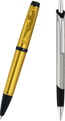 Legend Jaguar Gold Ball Pen(Pack of 2)