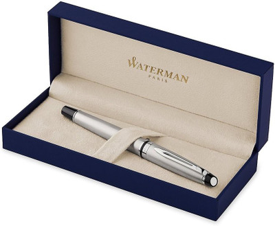 Waterman Expert Stainless Steel CT Roller Ball Pen
