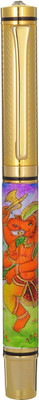 Omkraft Hand Painted Ganesha Roller Ball Pen(Pack of 3)