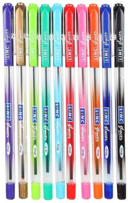 Linc Super Smooth Fine Tip Ball Pen Ball Pen(Pack of 10)
Linc Super Smooth Fine Tip Ball Pen Ball Pen(Pack of 10)