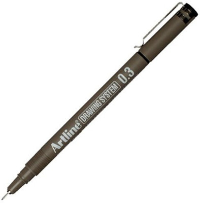 Artline Drawing 0.3mm Fineliner Pen(Pack of 5)