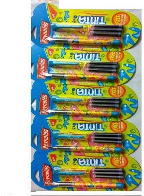 Reynolds /RORITO NEW FLYMO INK PEN PACK OF 5 PCS Fountain Pen(Pack of 5)