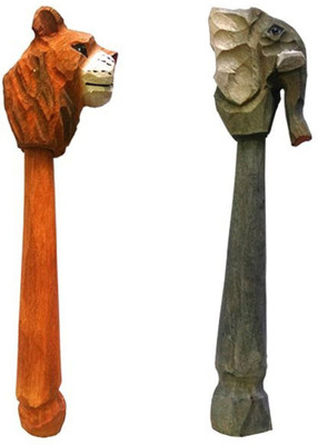 Shrih Set Of 2 Hand Crafted Wooden Artistic Ball Pen(Pack of 2)