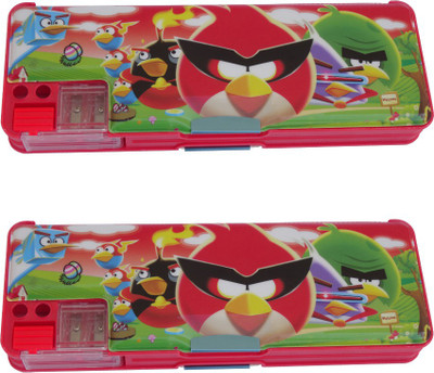 Dream Bag Angry Birds Colourfull Art Plastic Pencil Boxes(Set of 2, Multi colours)
Dream Bag Angry Birds Colourfull Art Plastic Pencil Boxes(Set of 2, Multi colours)